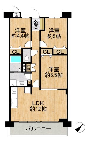 間取り：327002344957