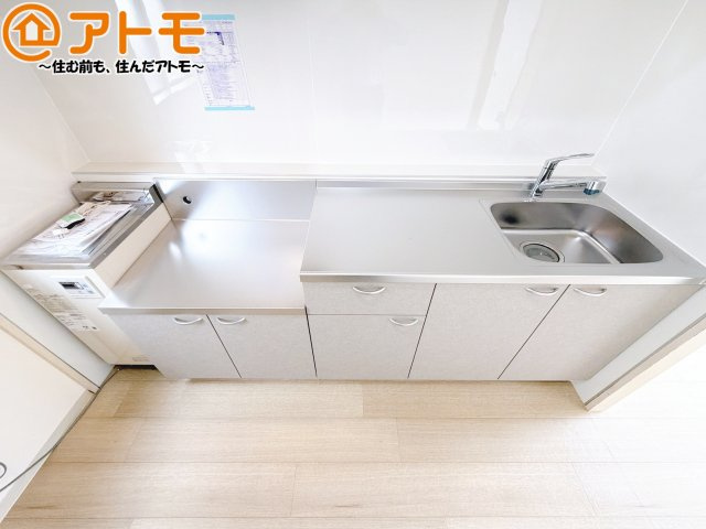 大容量システムキッチン♪お料理スペースやシンク広々！毎日の家事をしっかりサポート♪