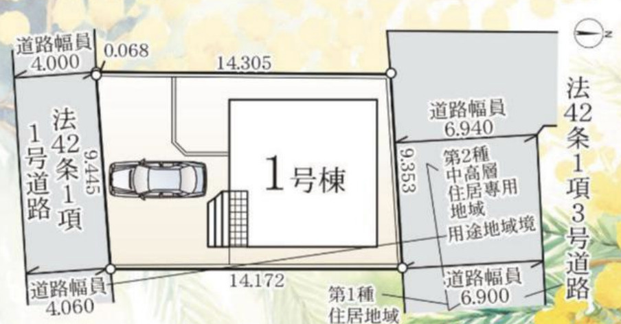 区画図
