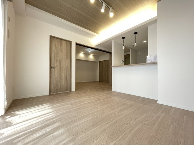 居心地の良いLDKは、家族が自然と集まる空間に。　
