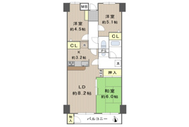 サンセレクト吹上の間取り