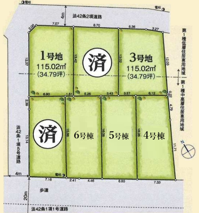 区画図