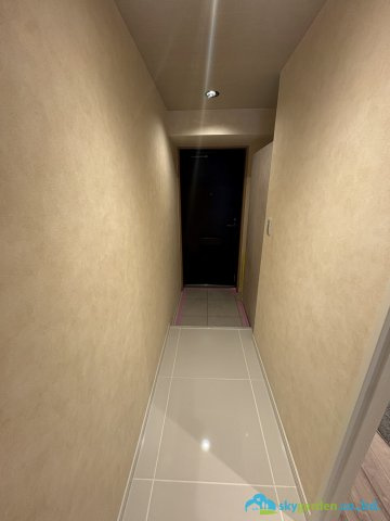 明るい玄関です