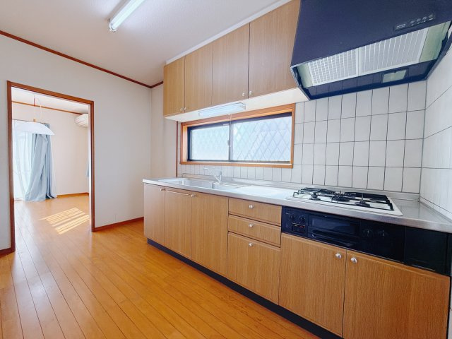 ■キッチン｜全スライド式収納キッチン♪お皿や鍋の出し入れもラクラクです（＾＾）！