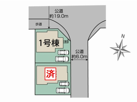 厚木市鳶尾2丁目　新築一戸建て　全2棟