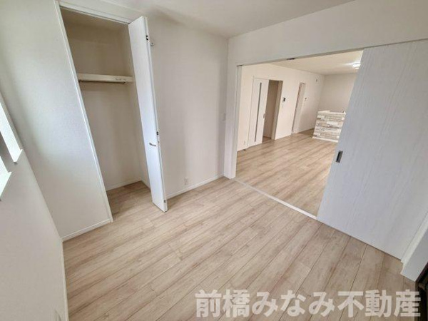 【 新築 渋川市石原 A号棟(全3棟) ハートフルタウン 新築建売分譲の洋室】