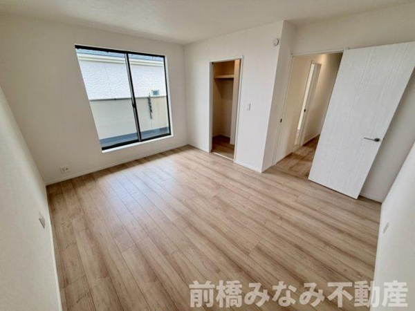 【 新築 渋川市石原 A号棟(全3棟) ハートフルタウン 新築建売分譲の洋室】