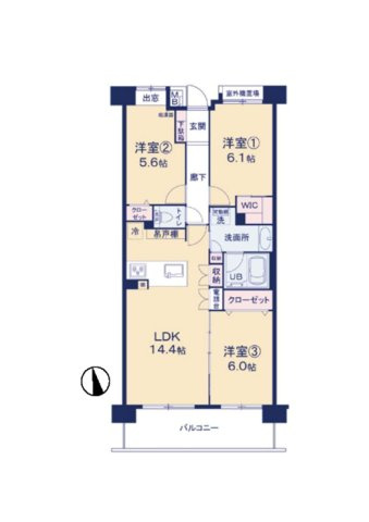 間取り：311002483657