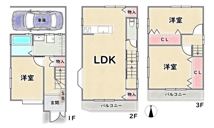 間取り：326000240249