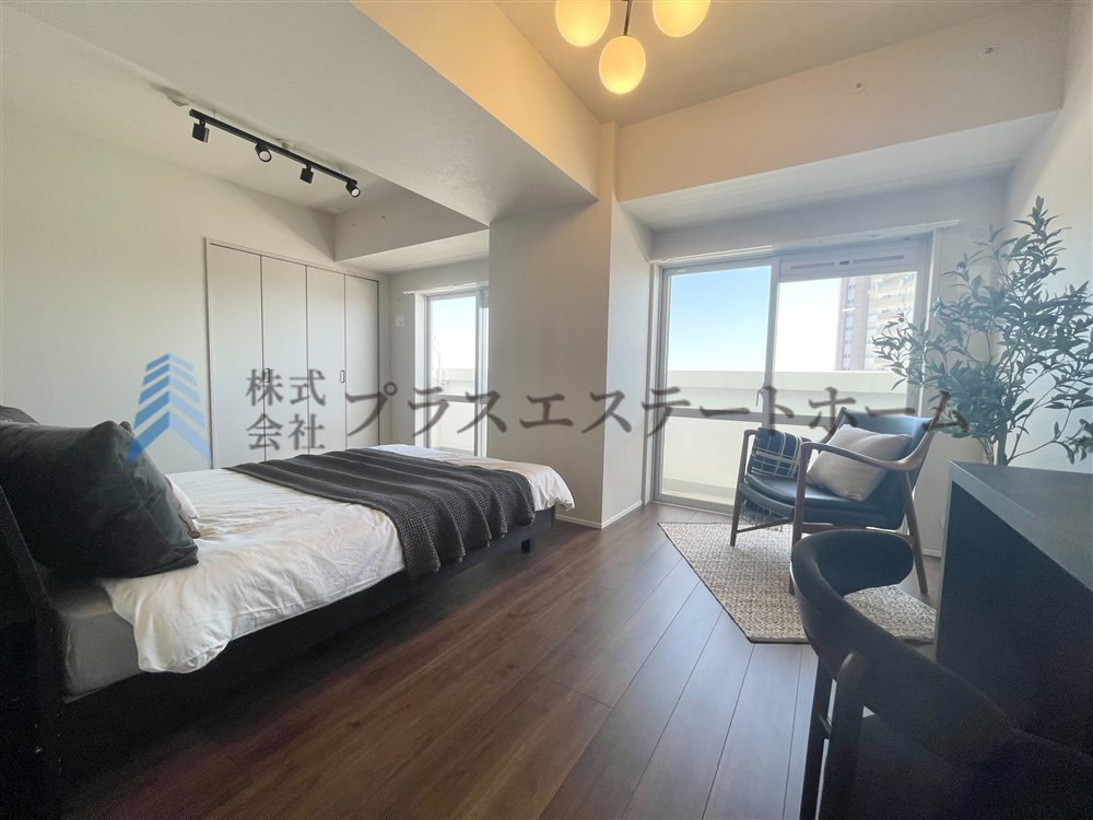 すべてのお部屋にバルコニーが隣接していますので採光たっぷりの物件です♪