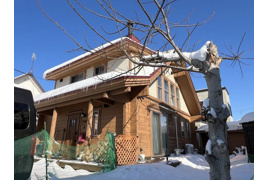 手稲区星置１-7 ログハウス一戸建の外観