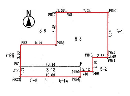区画図：338000051890