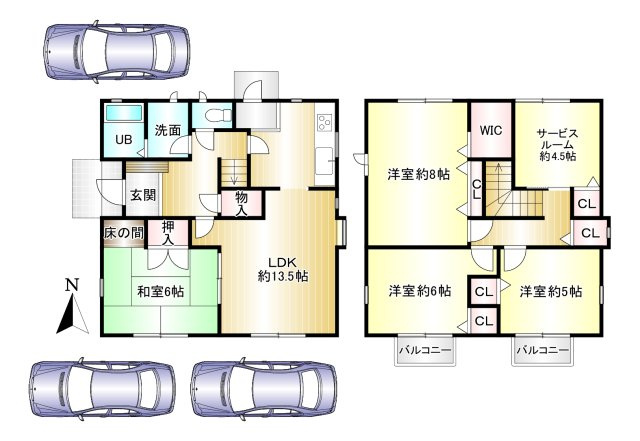 間取り：329000130972