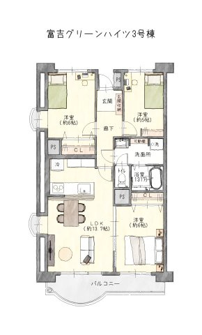 間取り：323000534770