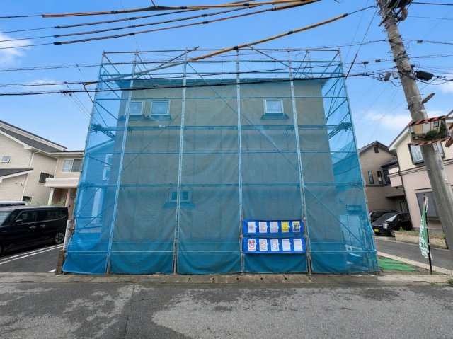 ■全2棟の1号棟　■カースペース3台可能！　■水回りがコンパクトで家事ラク動線！　■ウォークインクローゼット3ヵ所あり！　■上沖小学校徒歩11分(850分)・大沼中学校徒歩6分(450ｍ)