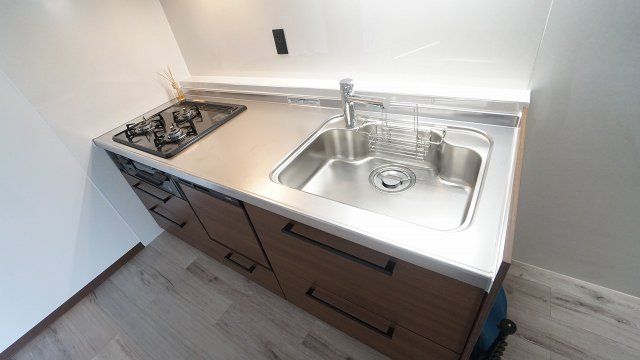 最新設備のひろびろキッチン