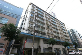 四ツ橋セントラルハイツの外観