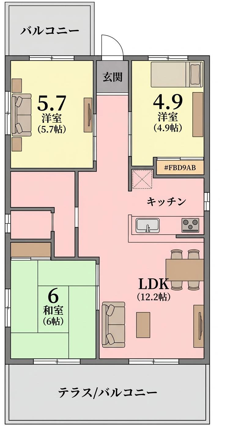 間取り：312001328796