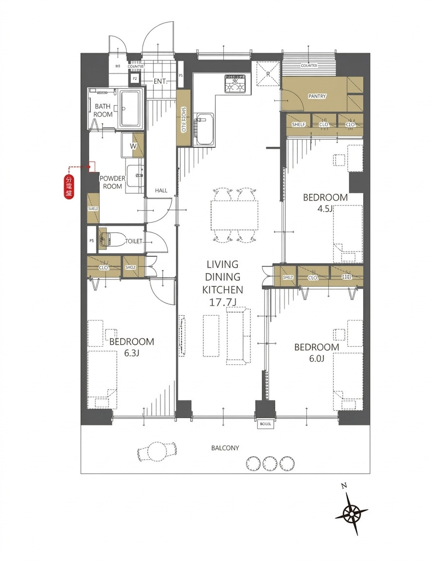 間取り：311002372177