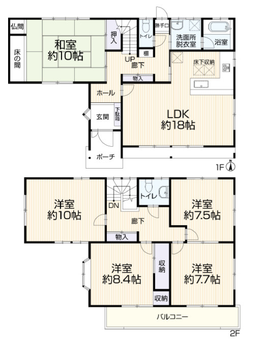 間取り：321000084588