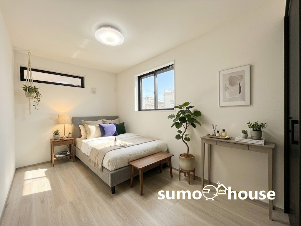 ゆったりした洋室です
