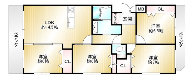 令和8年2月リフォーム済の4LDKです♪