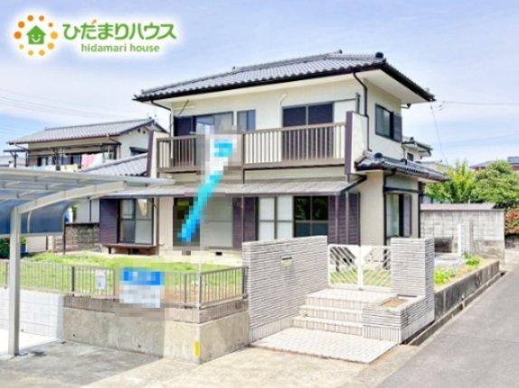 角地なので開放的で陽当たり良好！