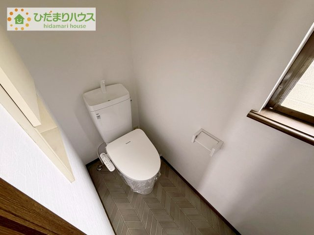 トイレは1F、2F共に完備！取り合いになることがありませんね(^^)/