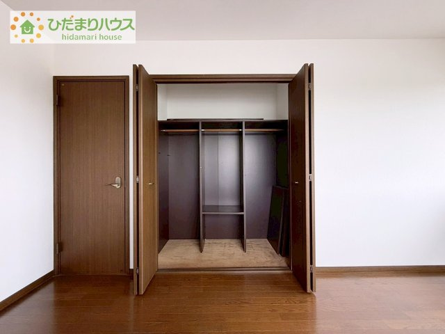 各居室にはしっかりと収納を完備！
