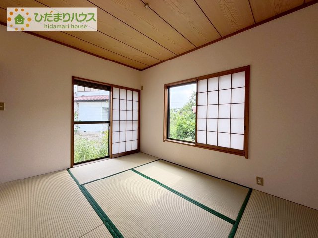 赤ちゃんスペースや客間など、多彩な用途で使用できる和室☆