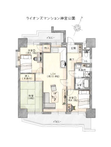 間取り：323000492012