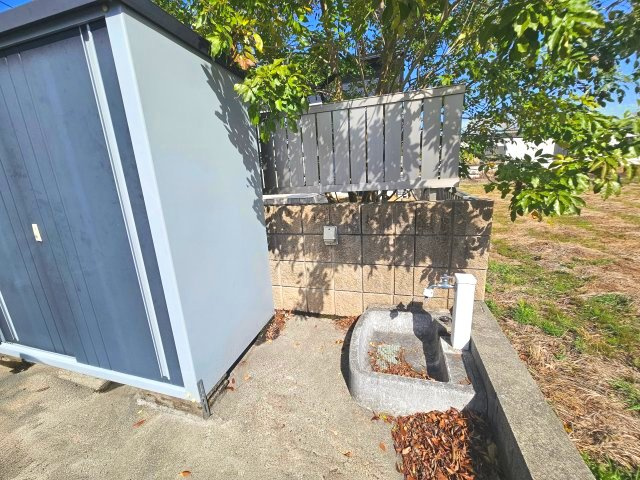 倉庫・外水栓・屋外用防水コンセントもあります♪