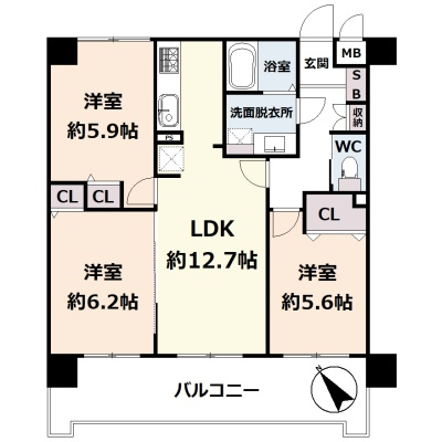 間取り：340000260833