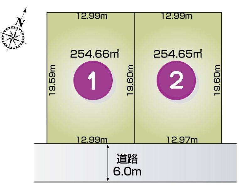 宇都宮市西原町に全2区画の分譲地が登場。注文住宅・セミオーダーにも対応可♪こだわりの住まいづくりをご提案いたします！