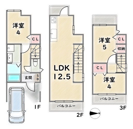 間取り：326000266995