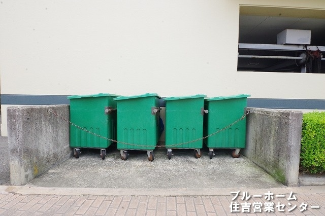 ゴミ置き場です！