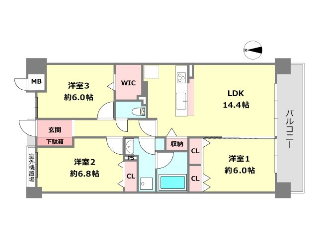 間取り：328000634138