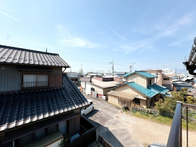 バルコニーからの眺望になります♪
