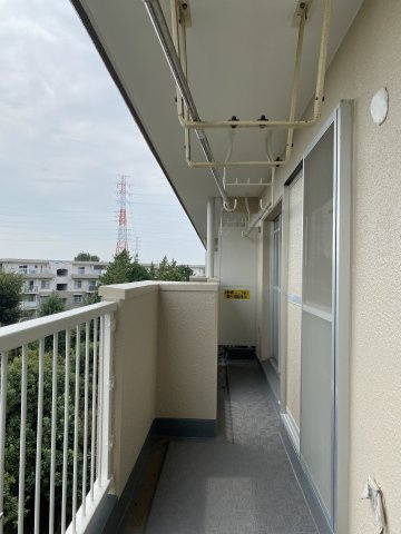 【内野南第一団地のバルコニー】