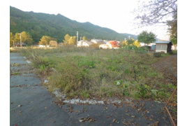 高山市一之宮町の土地の外観