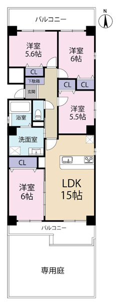間取り：328000661727