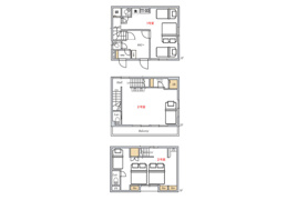 台東区今戸１丁目の戸建の間取り