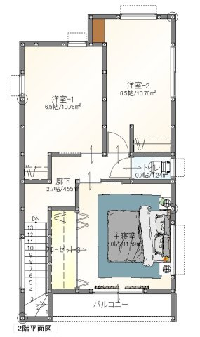 【黒住町（5期）の間取り】