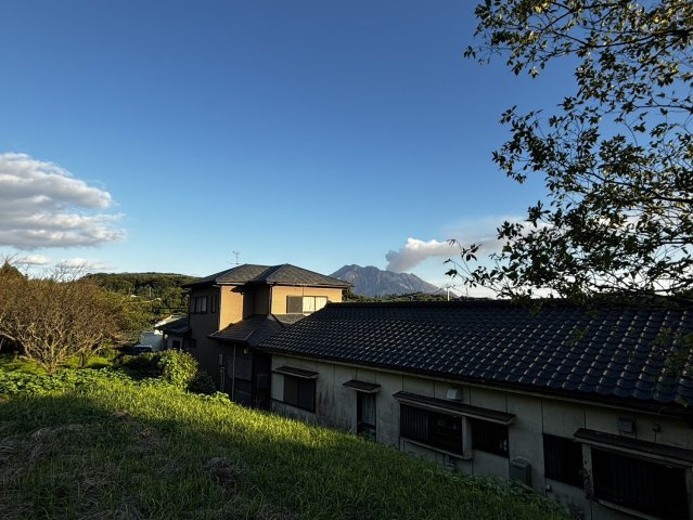 桜島が見えます♪