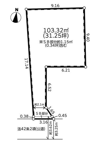 区画図：314002564575