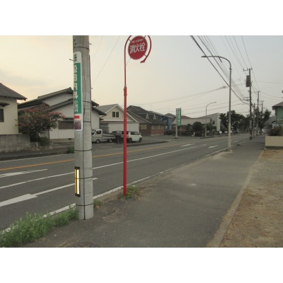 全面道路はゆったりとしており出入りも楽々☆