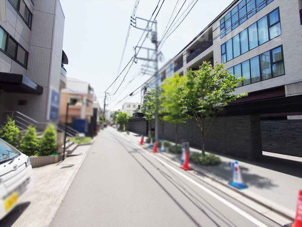 前面道路