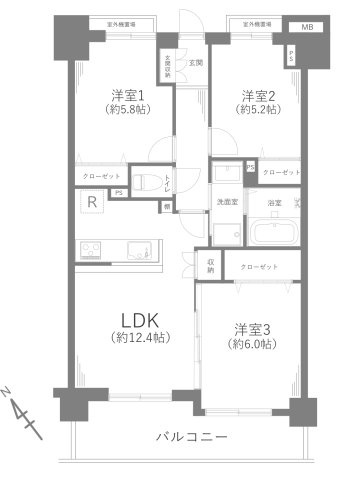 間取り：314002661682