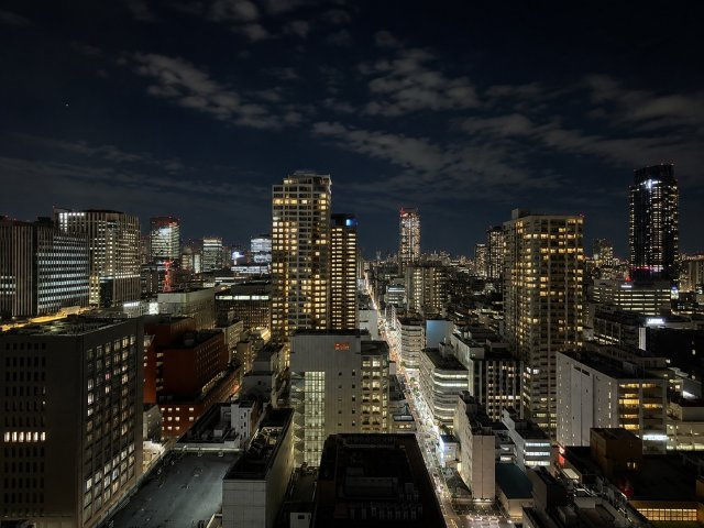 【物件からの眺望・北東向き】都心のタワーマンションの醍醐味！きらめく夜景をご堪能いただけます。