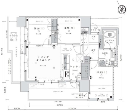 間取り：313004360363